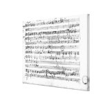 Trio, in E flat major 'Kegelstatt' Gallery Wrapped Canvas