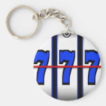 TRIPLE SEVEN'S SLOTS KEYCHAIN