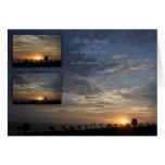 Triple Sunsets Card