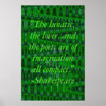 Trippy quote poster