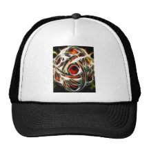 Triquatra multi-coloured trucker hat