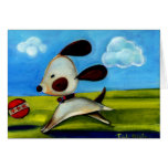Trish Biddle Childrens Doggy 2 of 3 Greeting Cards
