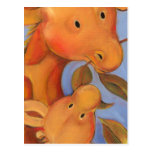 Trish Biddle Safari Giraffe Postcard