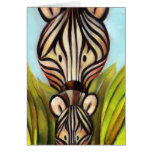 Trish Biddle Safari  Zebra Greeting Cards