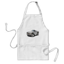 Triumph TR6 White Car Apron