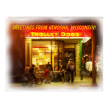 TROLLEY DOGS! POSTCARDS