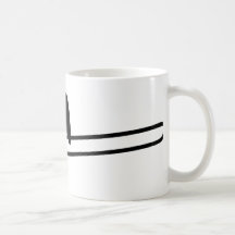 trombone coffee mug