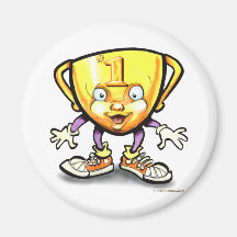 Trophy Refrigerator Magnet