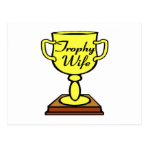 Trophy Wife Postcards