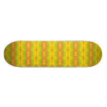 Tropical Abstract Skate Deck