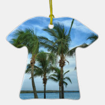 Tropical Afternoon Custom Ornament