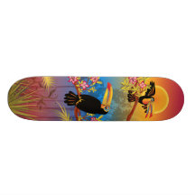 Tropical Birds Skateboards