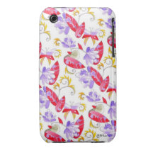 Tropical Butterflies IPhone Case iPhone 3 Case