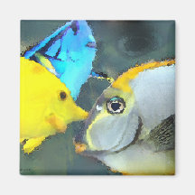 Tropical Fish Magnet