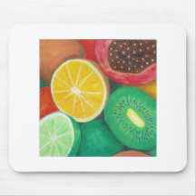 Tropical Fruit Mouse Pad