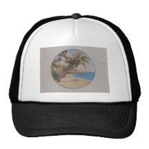 Tropical Palms Hat