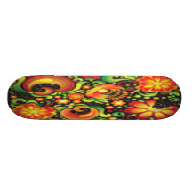 TROPICAL PLASTIC SKATEBOARD