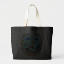Tropical Reef Fish Canvas Bag