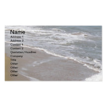 Tropical Seashore Business Card Templates