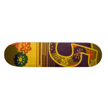 Tropical Splash Skateboard