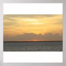 Tropical Sunset Poster