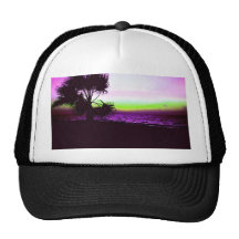 Tropical Sunset Trucker Hat