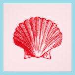 Tropics Island Ginger Sea Shell Wedding Invitation invitations