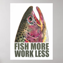 Trout Fishing More Posters