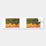 Trout Fly Fishing Bumper Sticker
