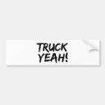 Truck Yeah Bumper Stickers