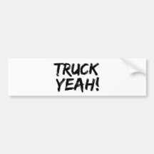 Truck Yeah Bumper Stickers