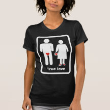 true love happy valentines day t-shirts