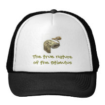 True nature of the stimulus trucker hat