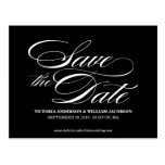 TRULY ELEGANT | SAVE THE DATE ANNOUNCEMENT POSTCARD