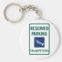 Trumpeters Parking Key Chains