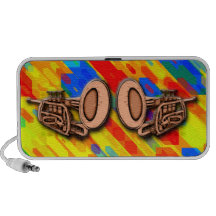 Trumpets Abstract Mini Speaker