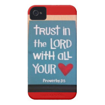 Trust in the Lord iPhone 4 Case-Mate Cases