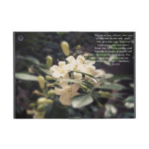 Trust Jesus. Leave your cares on him. iPad mini iPad Mini Cover