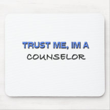 Trust Me I'm a Counsellor Mouse Pad
