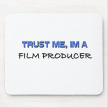 Trust Me I'm a Film Producer Mouse Mat