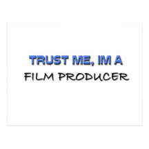Trust Me I'm a Film Producer Postcard