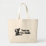 Trust Me Im A Goalie (Hockey) Canvas Bag