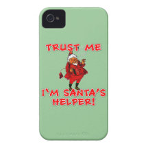 Trust Me I'm Santa's Helper Funny Tshirt iPhone 4 Cover