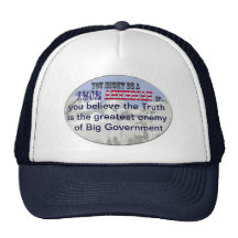 truth enemy government hat