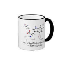Tryptophan Molecule Coffee Mugs