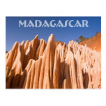 Tsingy rouges de Madagascar Carte Postale