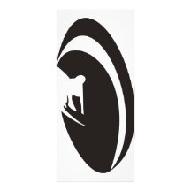 Tube Surfer Black Rack Cards