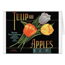 Tulip Apples Card