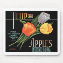 Tulip Apples Mousepad