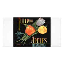 Tulip Apples Photo Greeting Card